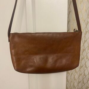 10 x 6 Leather Crossbody Purse